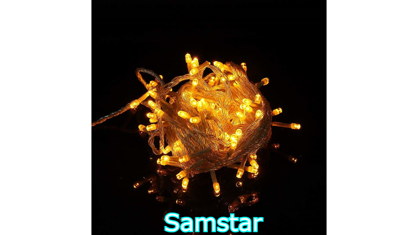 Kerstverlichting - 10 Meter - 100 LED's - IP44 Water Bescherming - 8 Standen - Aan Elkaar Te koppelen