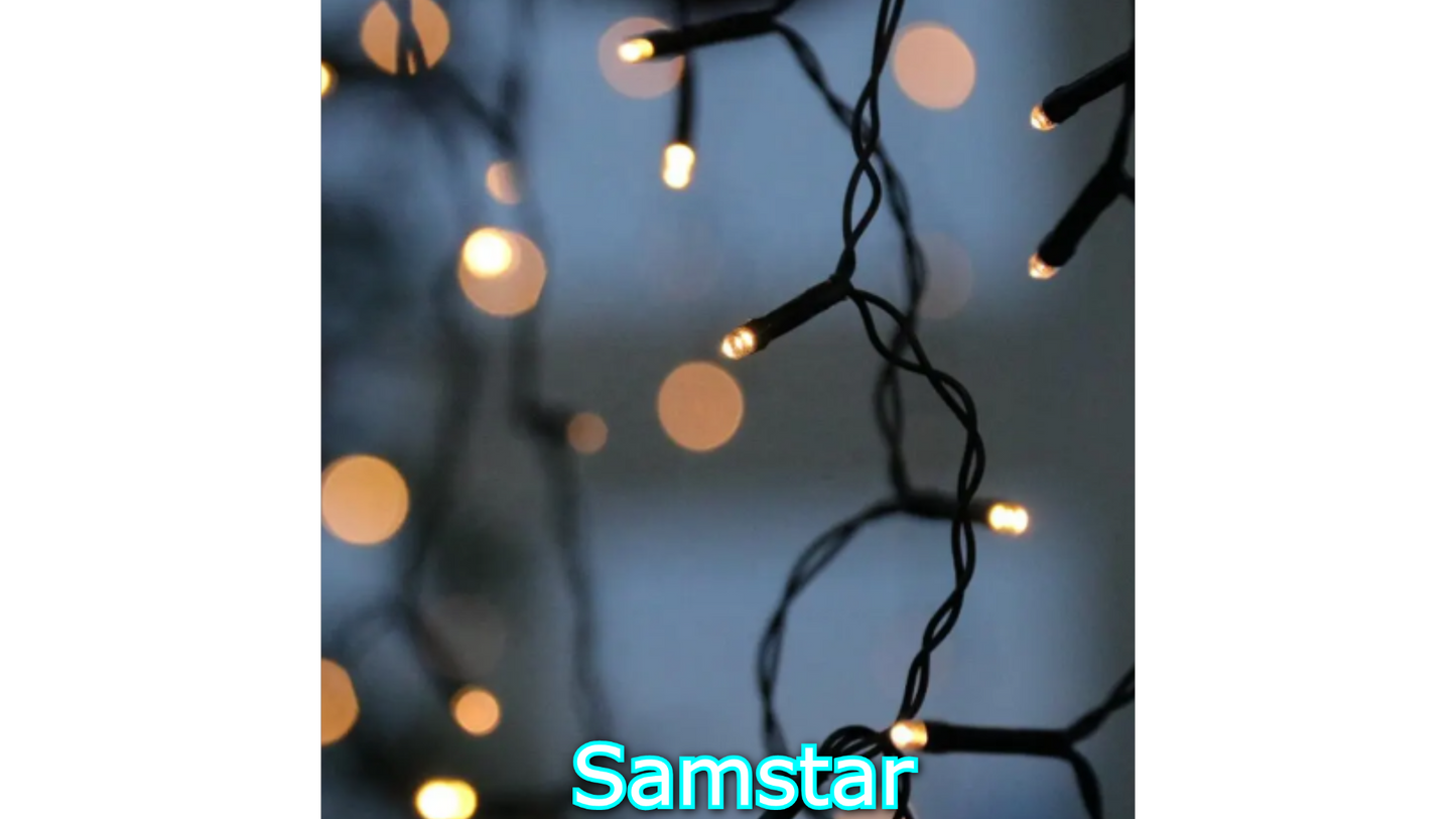 Kerstverlichting - 10 Meter - 100 LED's - IP44 Water Bescherming - 8 Standen - Aan Elkaar Te koppelen