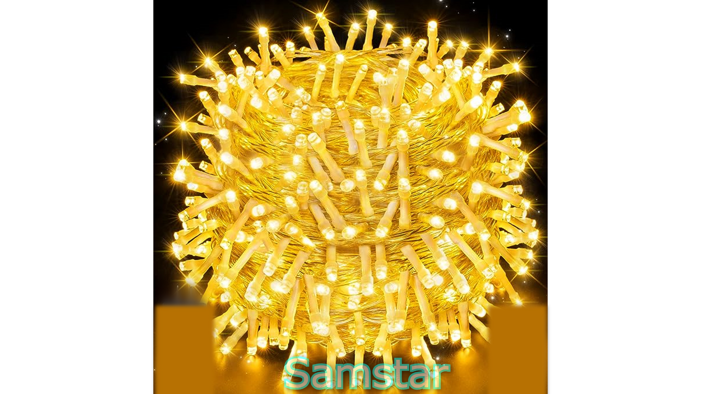 Kerstverlichting - 10 Meter - 100 LED's - IP44 Water Bescherming - 8 Standen - Aan Elkaar Te koppelen