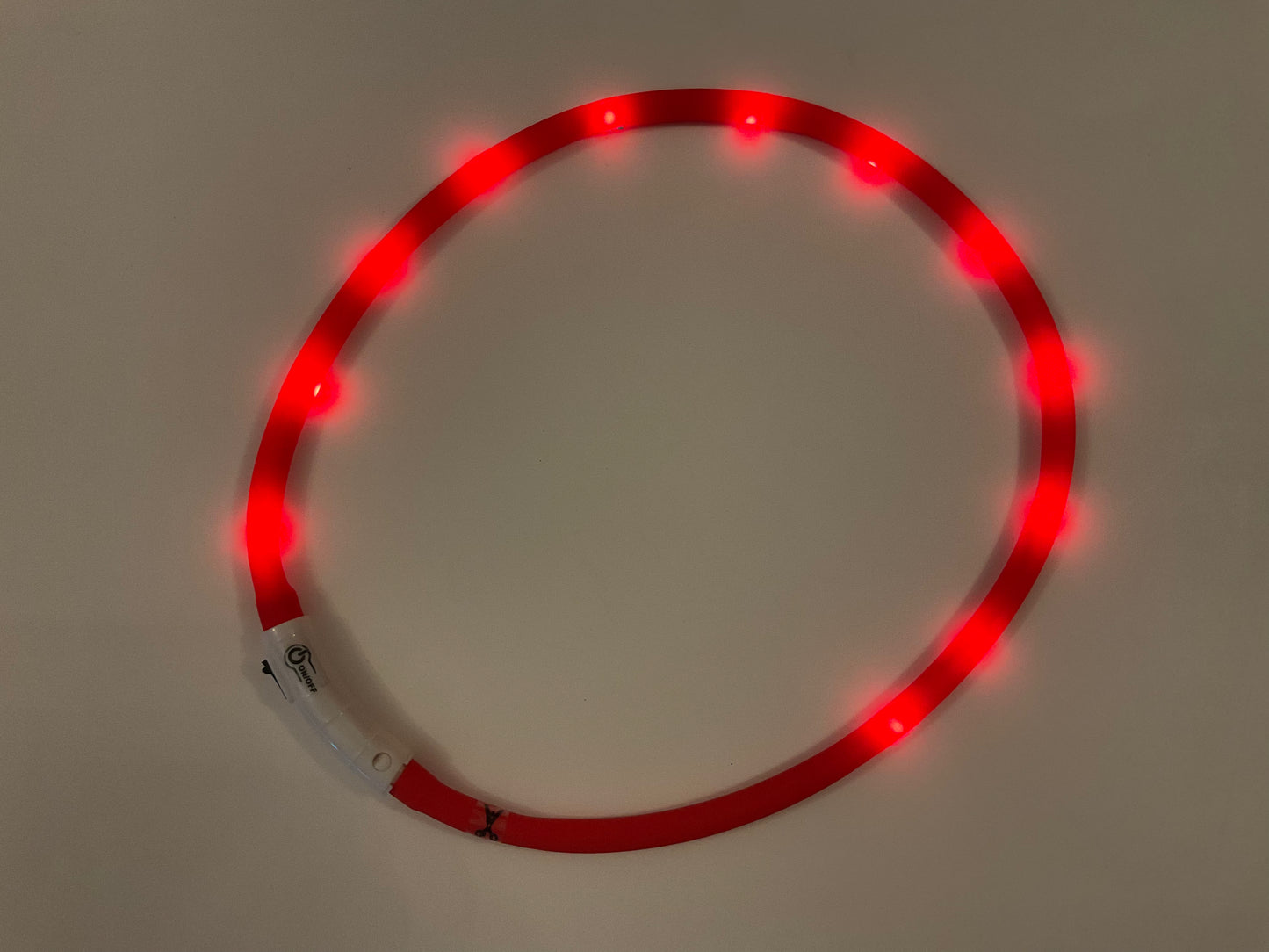 Hondenhalsband met Verlichting (USB Oplaadbaar)