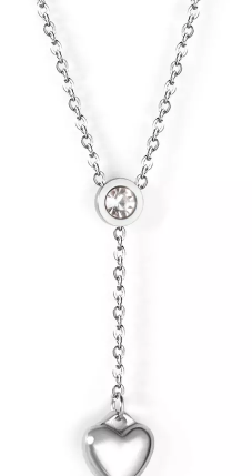 Ketting met Hartje (Goud & Zilver)